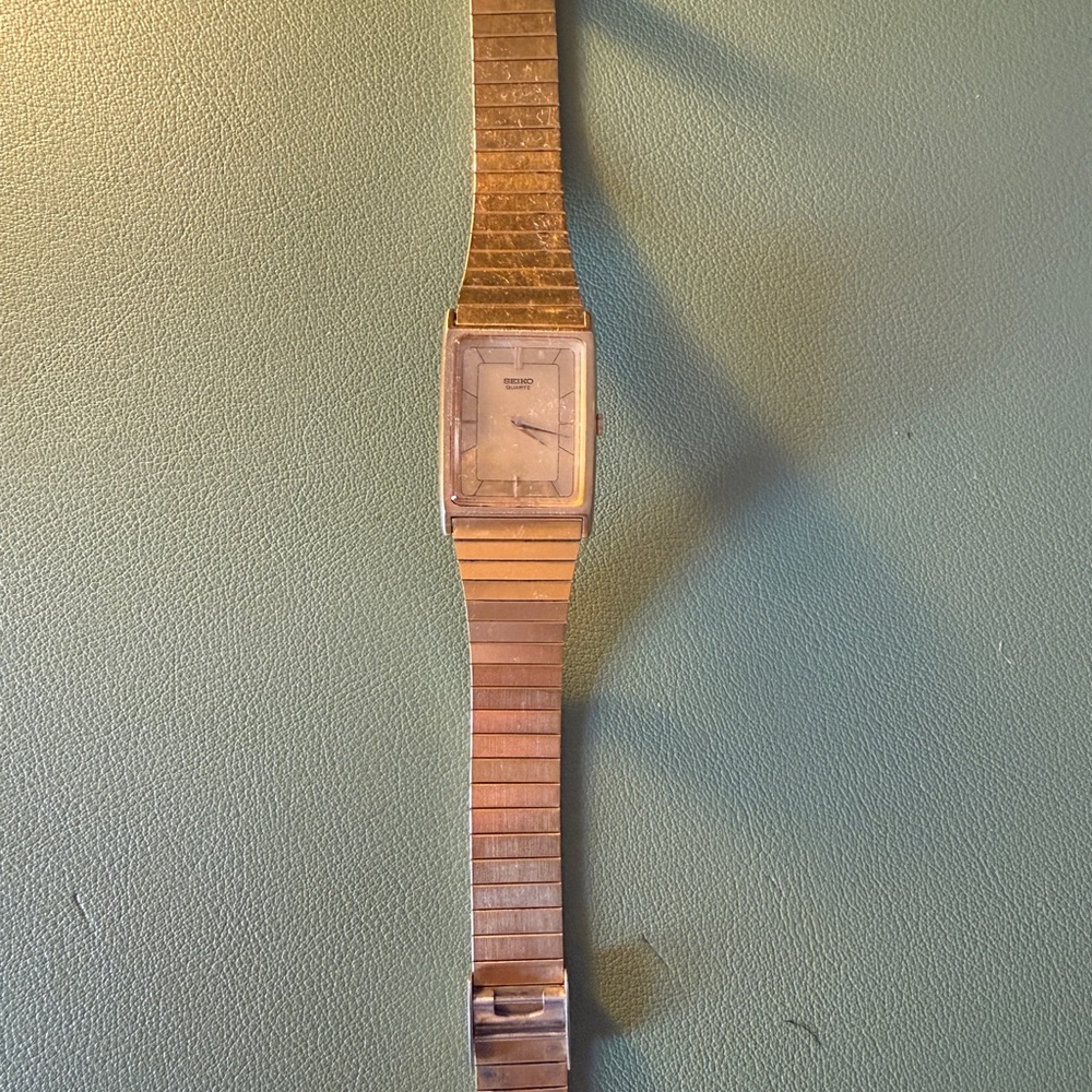 Gold Seiko Watch